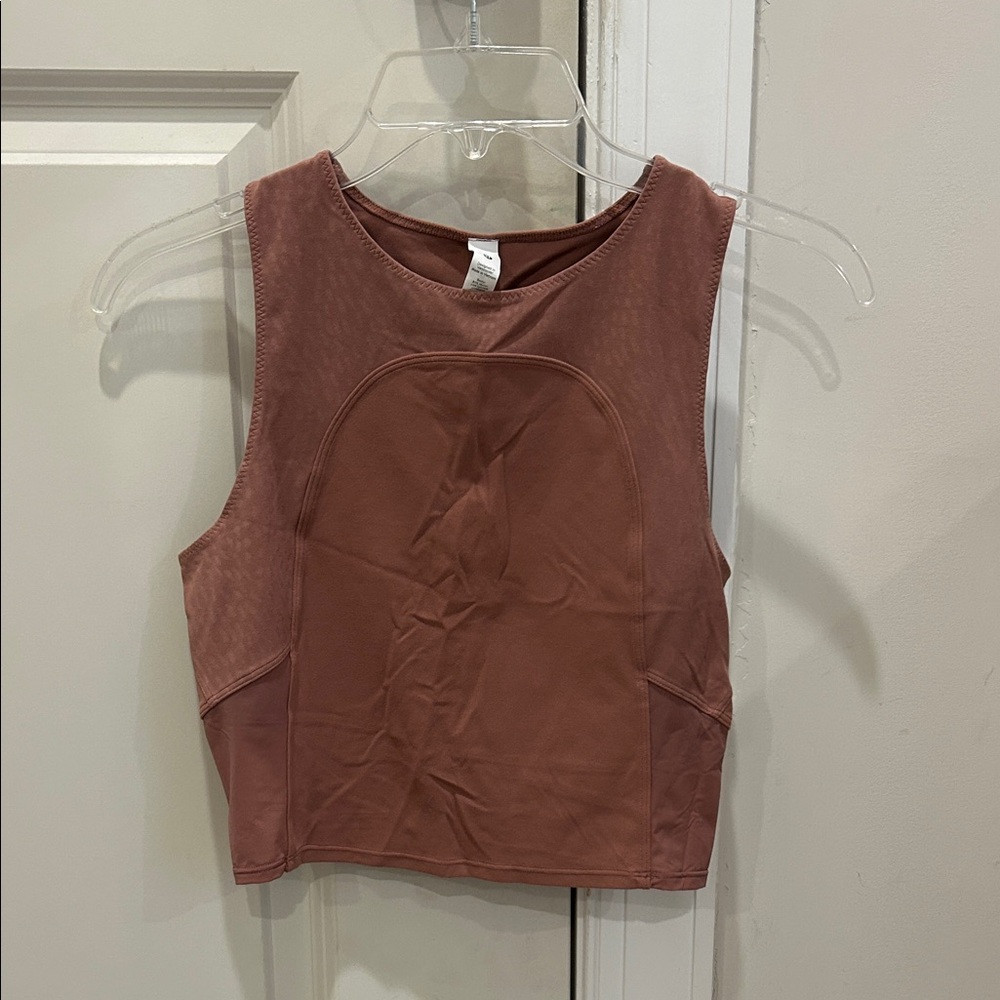 lululemon athletica Mauve Crop Top